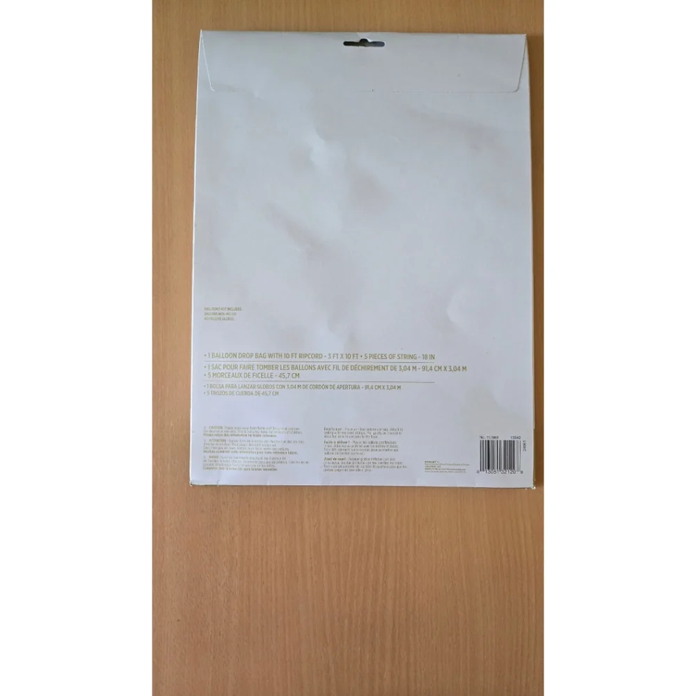 Balloon Drop Bag